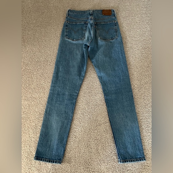 Levi’s Women’s Premium 501 Skinny Filiforme Jeans – Size. 25 - Picture 2 of 9